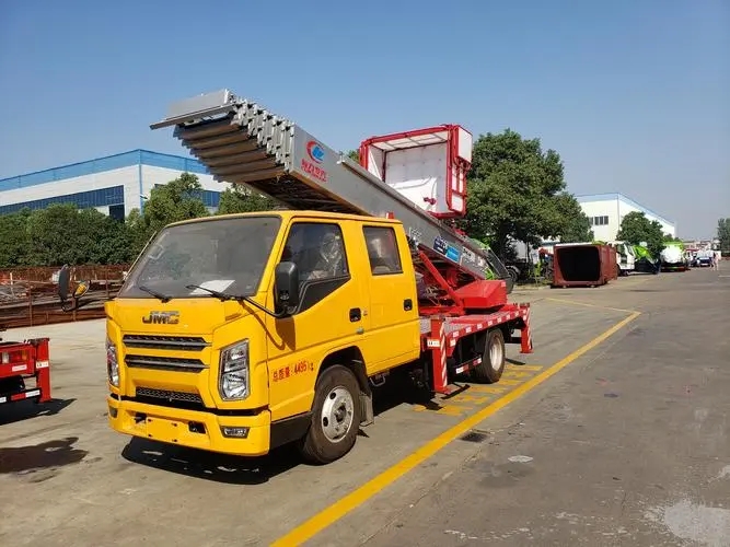 横峰县附近云梯车出租 砂石搬运