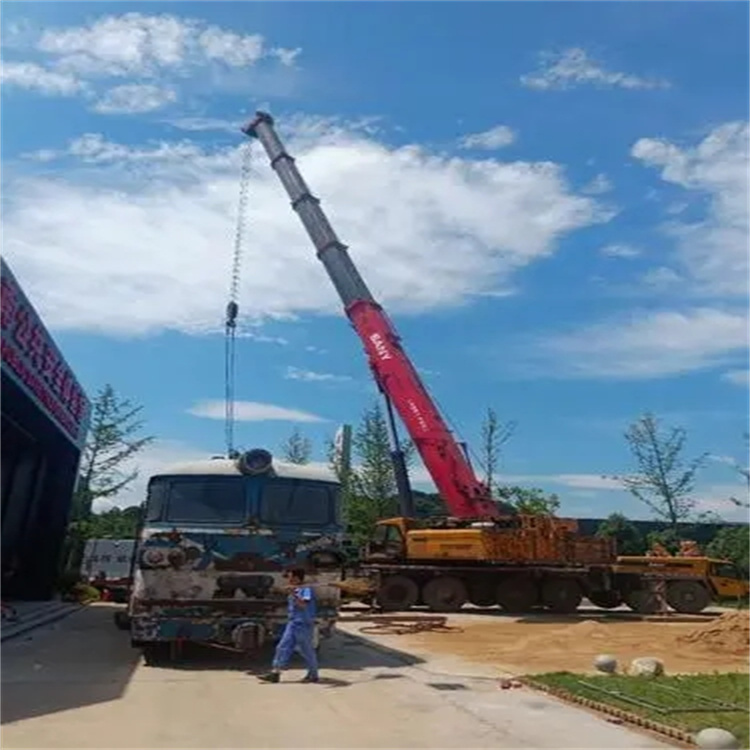 横峰县50吨吊车租赁电话一键获取！满足工厂搬迁、设备吊装等多种场景需求